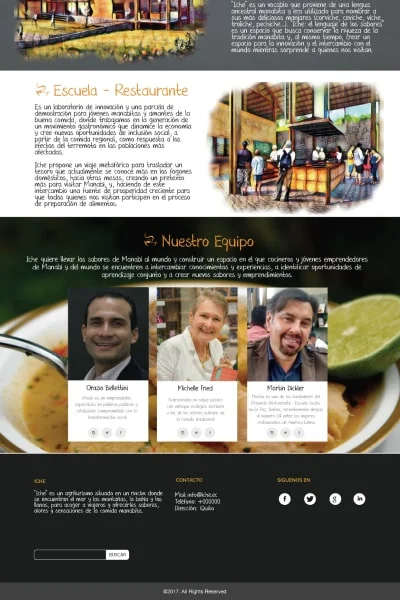 iche pag2-min Sitio web ICHE - imagen 1