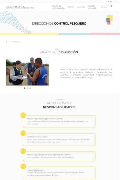 secretaria de recursos pesqueros pag3 Sitio web Subsecretaría de Recursos Pesqueros - imagen 3